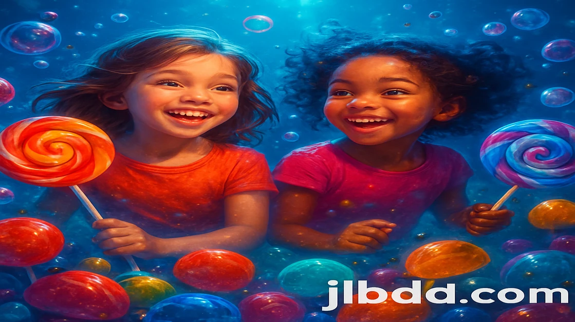jlbd গেমিং প্ল্যাটফর্মে সুইট বোনাঞ্জা জাদুকরী জগৎ আবিষ্কার করুন। দুইজন হাসিখুশি মেয়ে পুরো কল্পলোকটিকে ক্যান্ডি ও মিষ্টিতে ভরে ঘিরে রেখেছে।